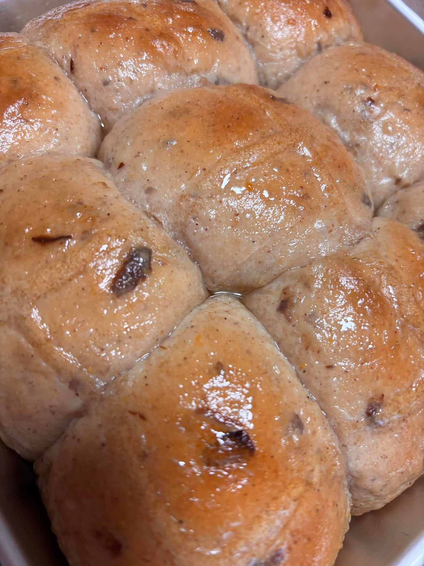 Sourdough Hot Cross Bun