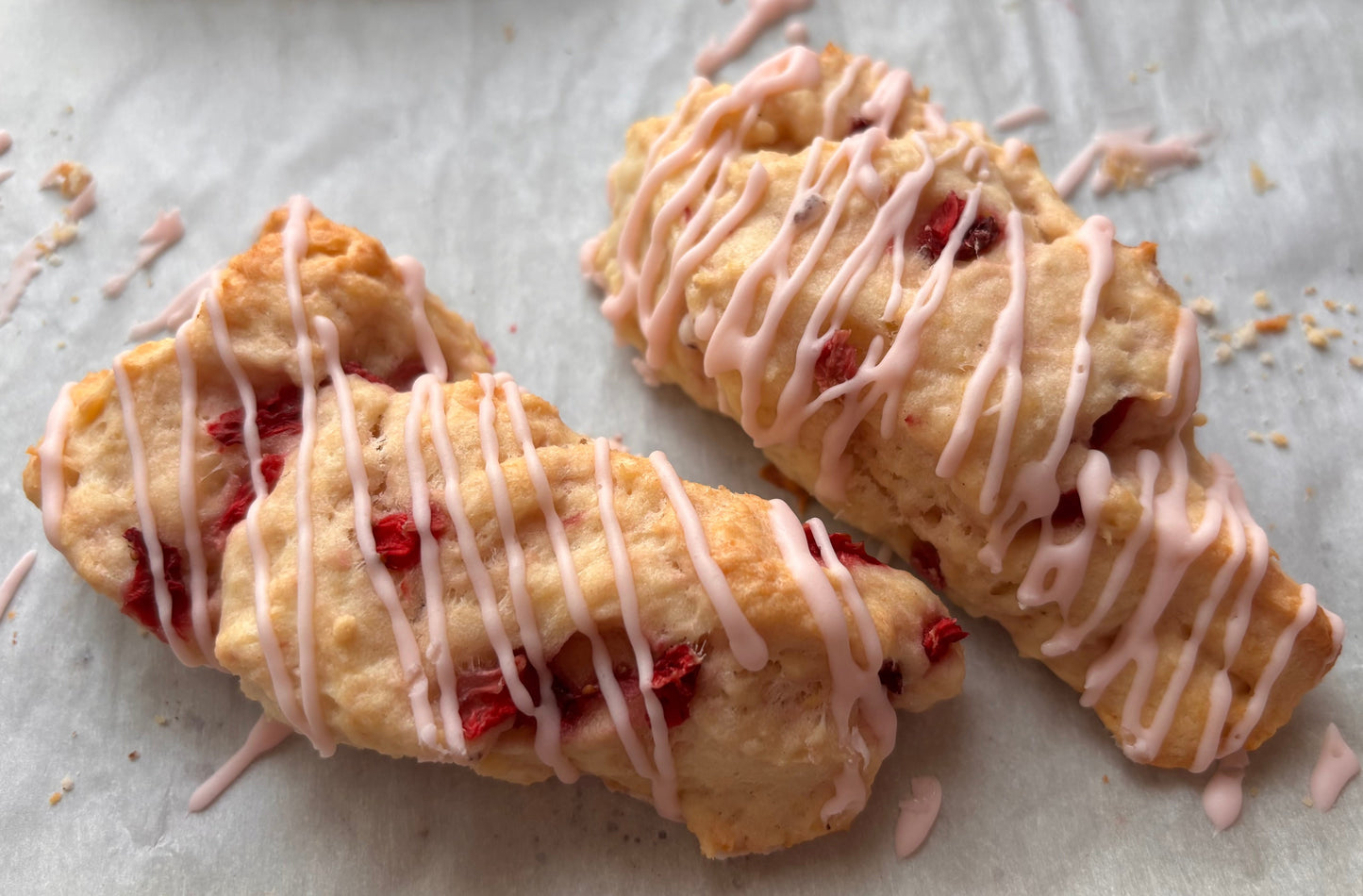 Strawberry Scones