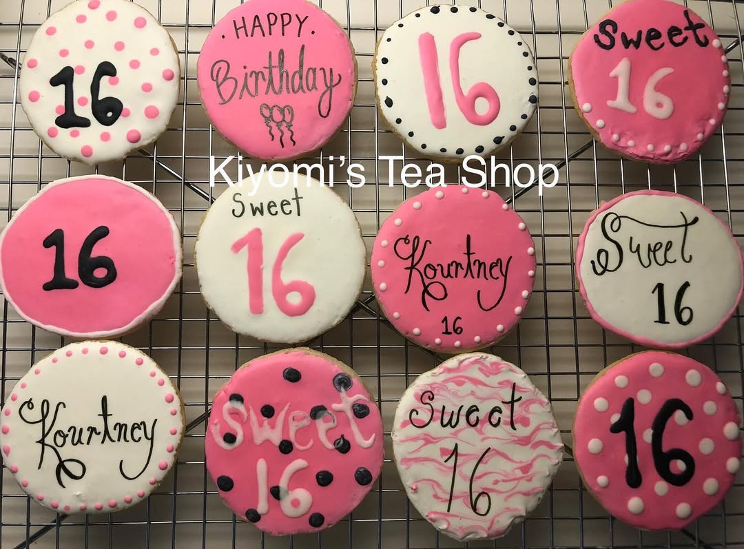 Sweet 16 Sugar Cookies