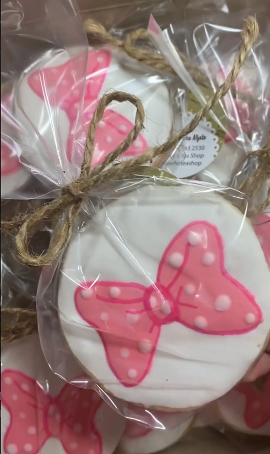 Minnie Mouse Sugar Cookies