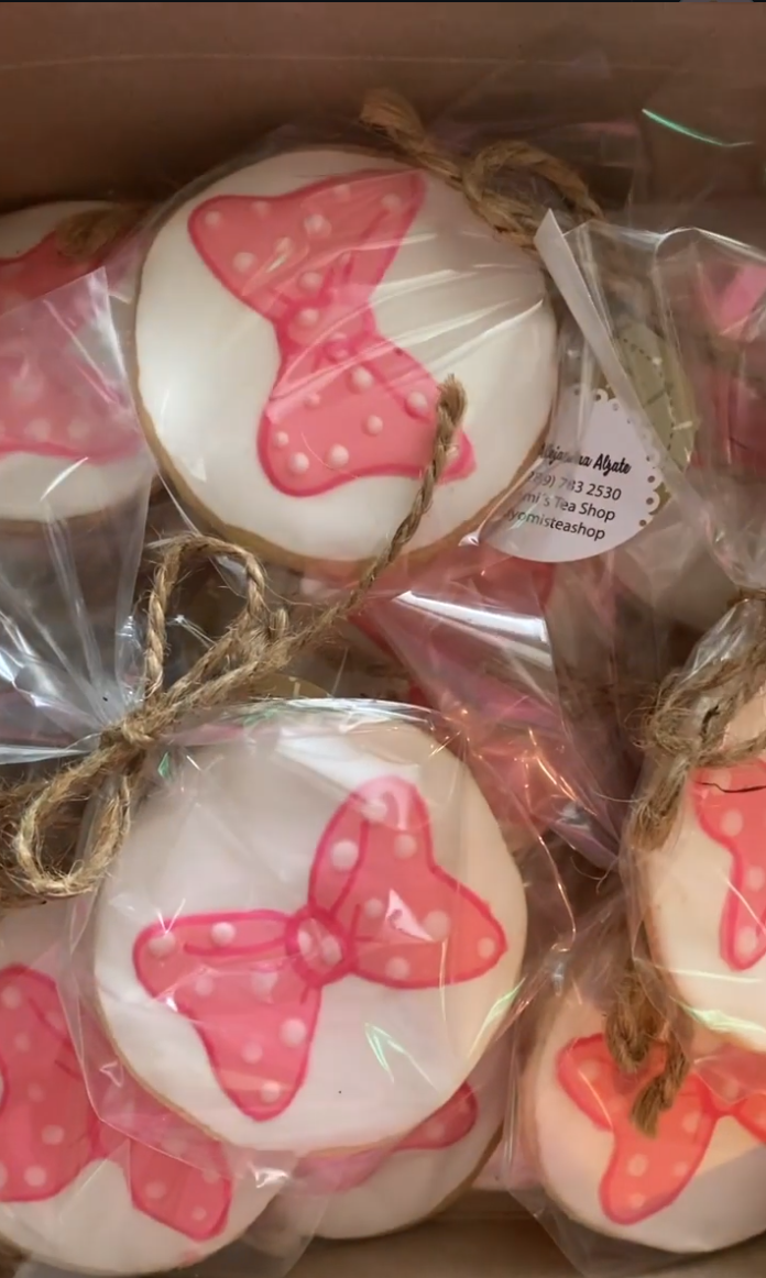 Minnie Mouse Sugar Cookies