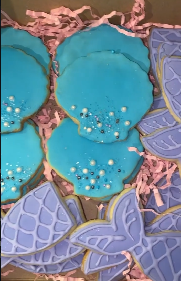 Mermaid Sugar Cookies