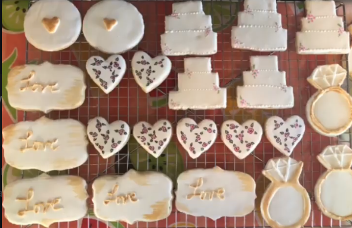 Bridal Shower Sugar Cookies