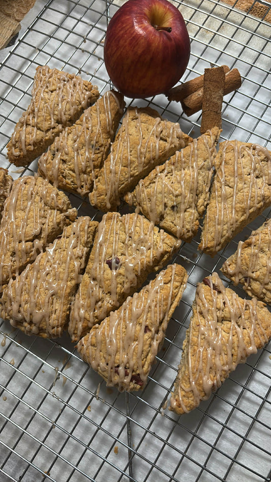 Cinnamon Apple Scones