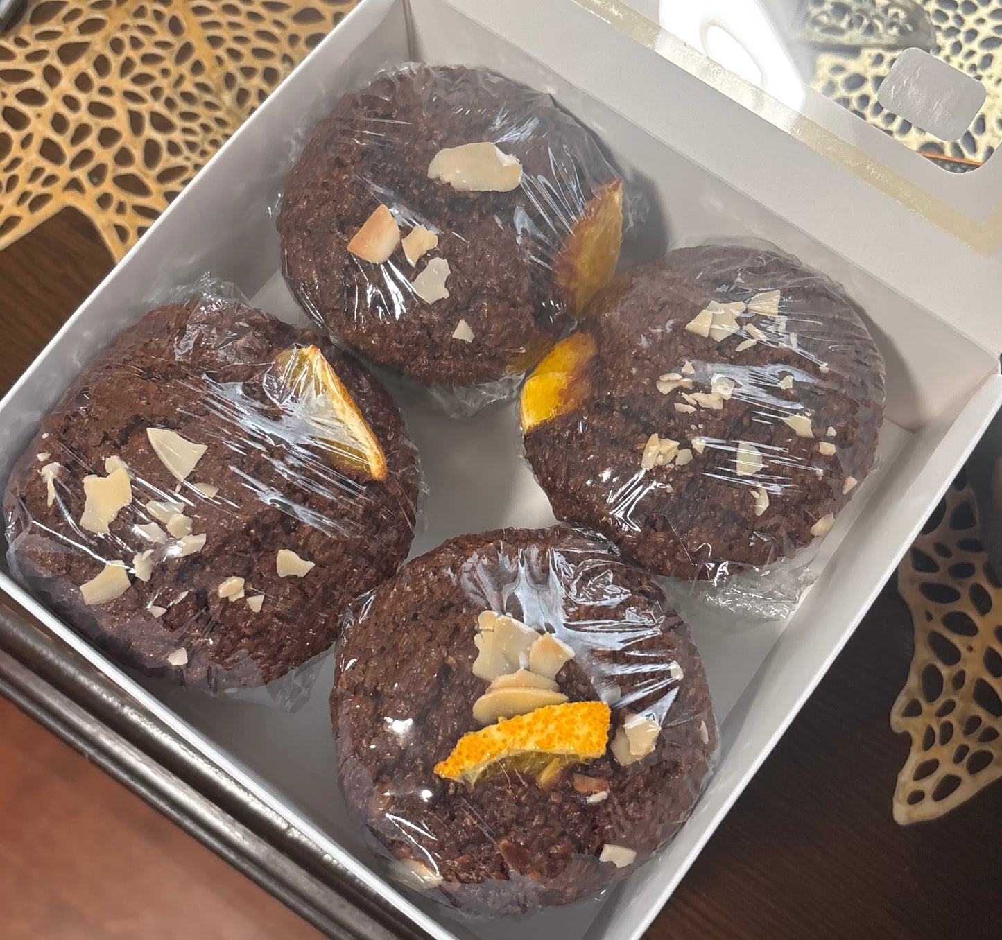Chocolate Orange Bran Muffins