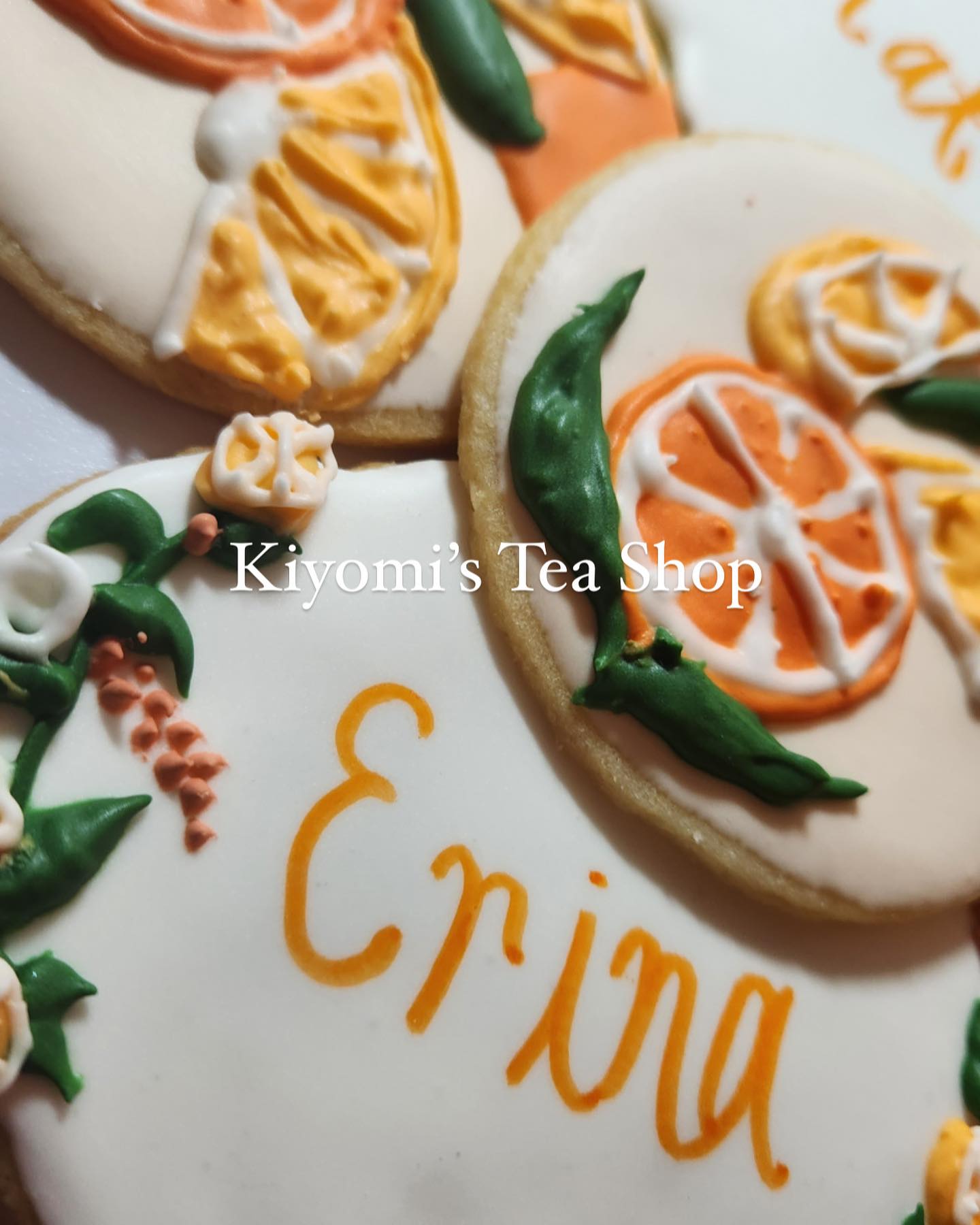 Citrus Themed Sugar Cookies