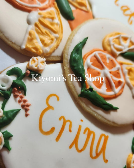 Citrus Themed Sugar Cookies