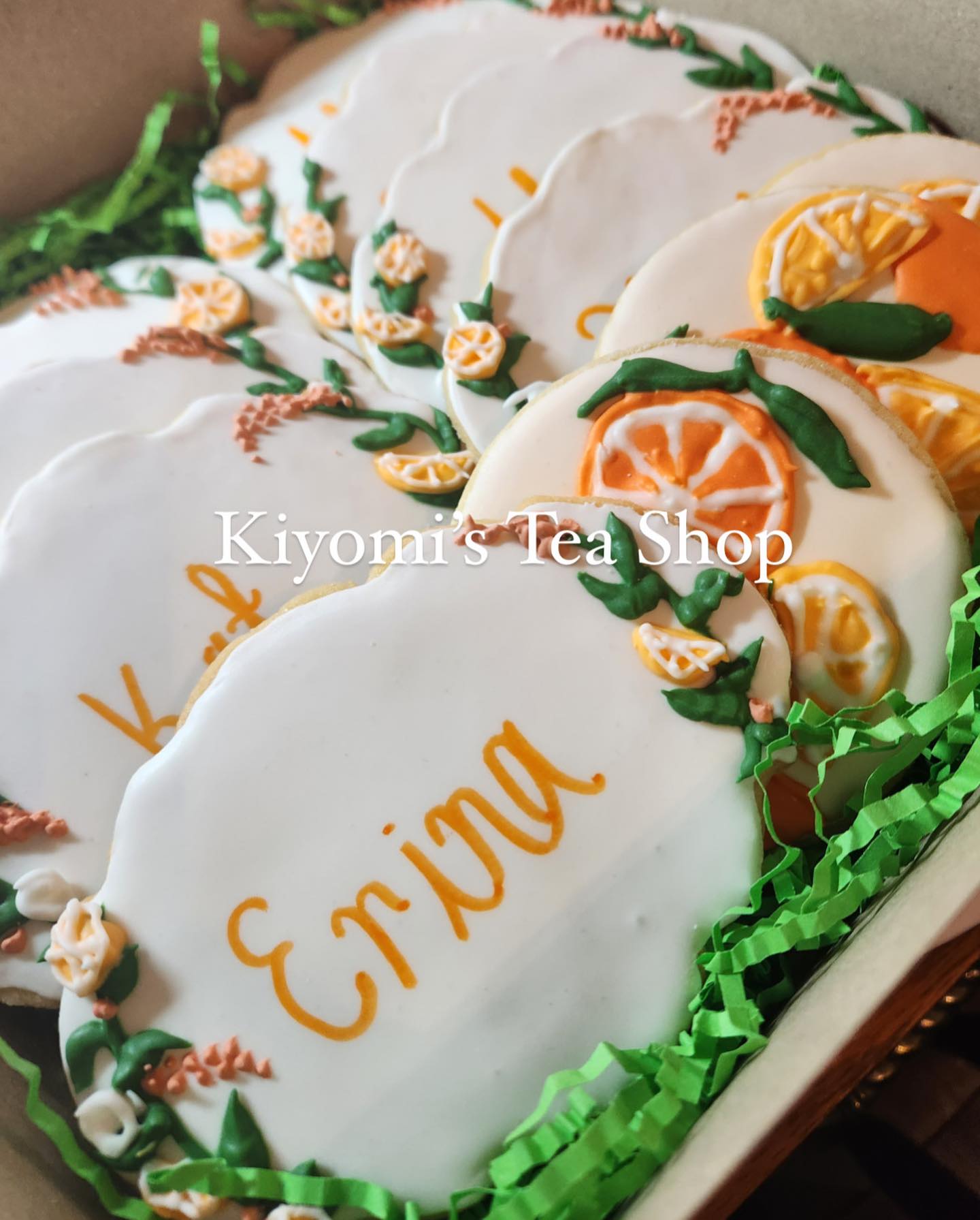Citrus Themed Sugar Cookies