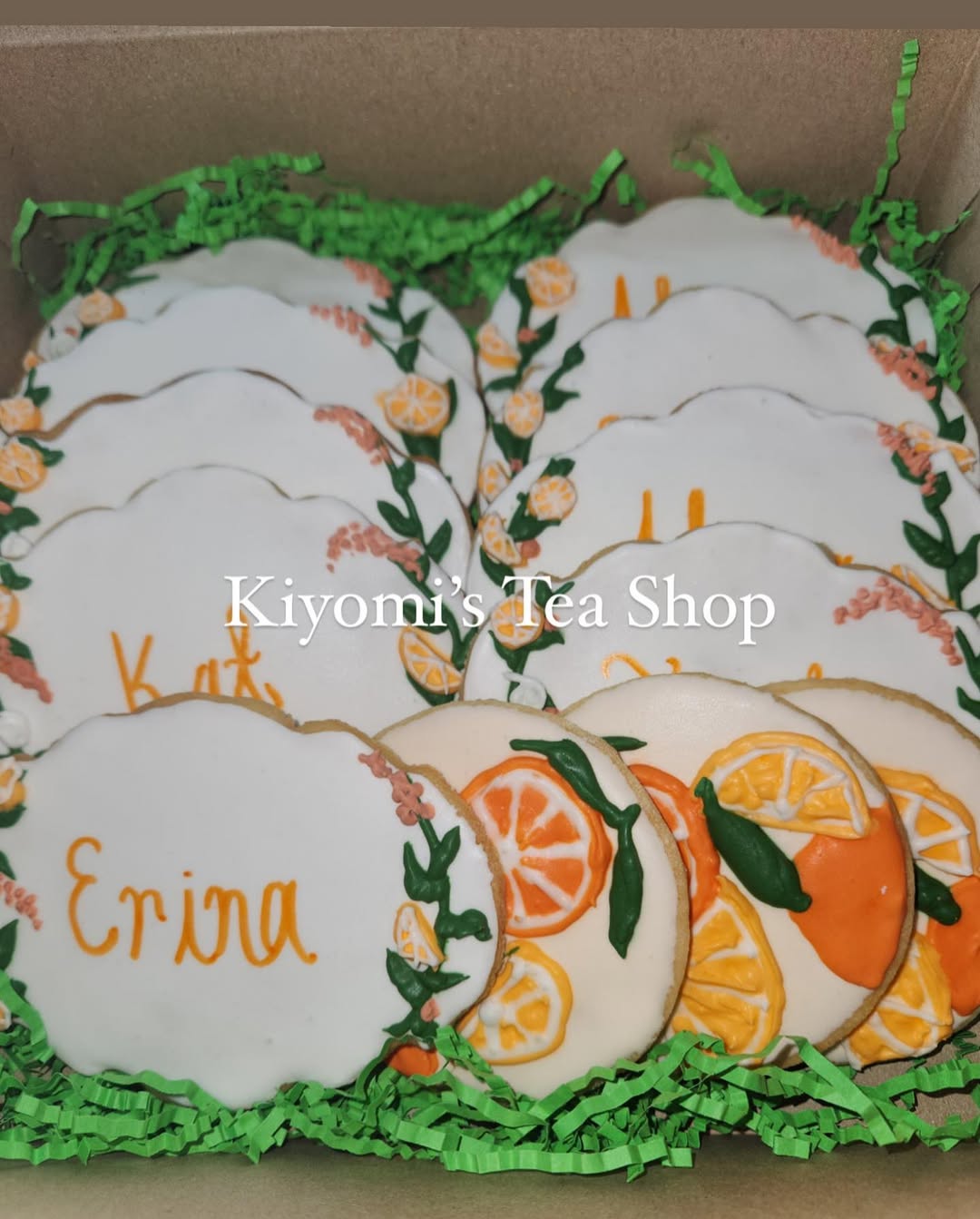 Citrus Themed Sugar Cookies