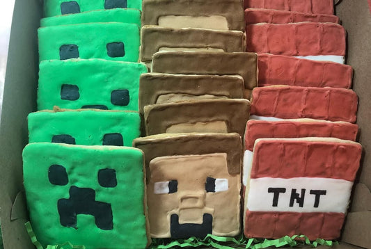 Minecraft Sugar Cookies