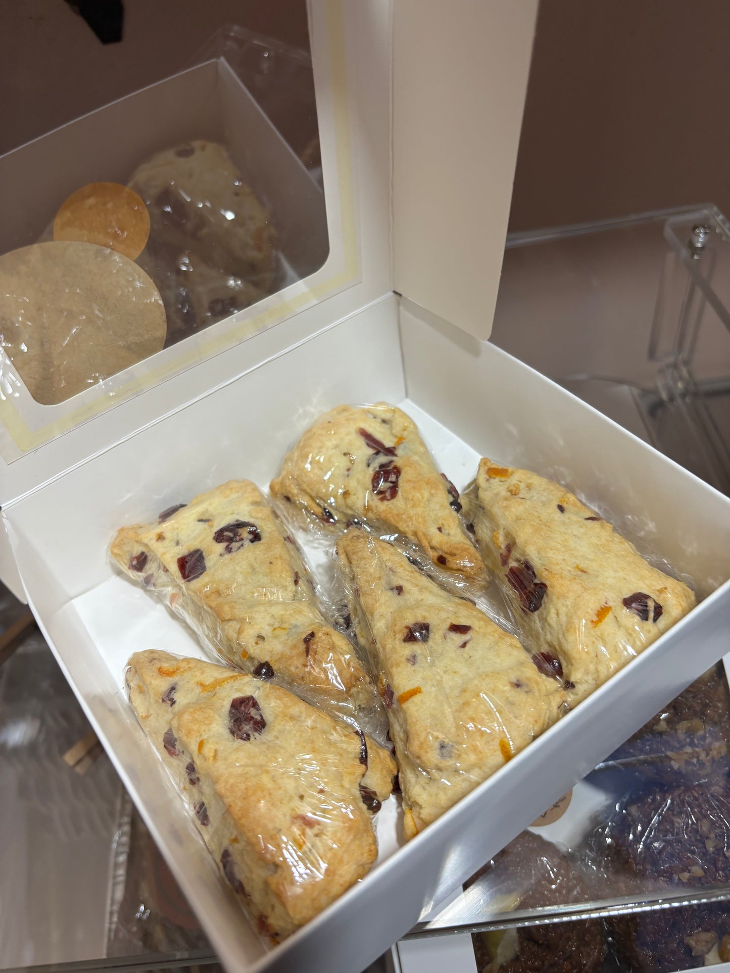 Cranberry Orange Scones