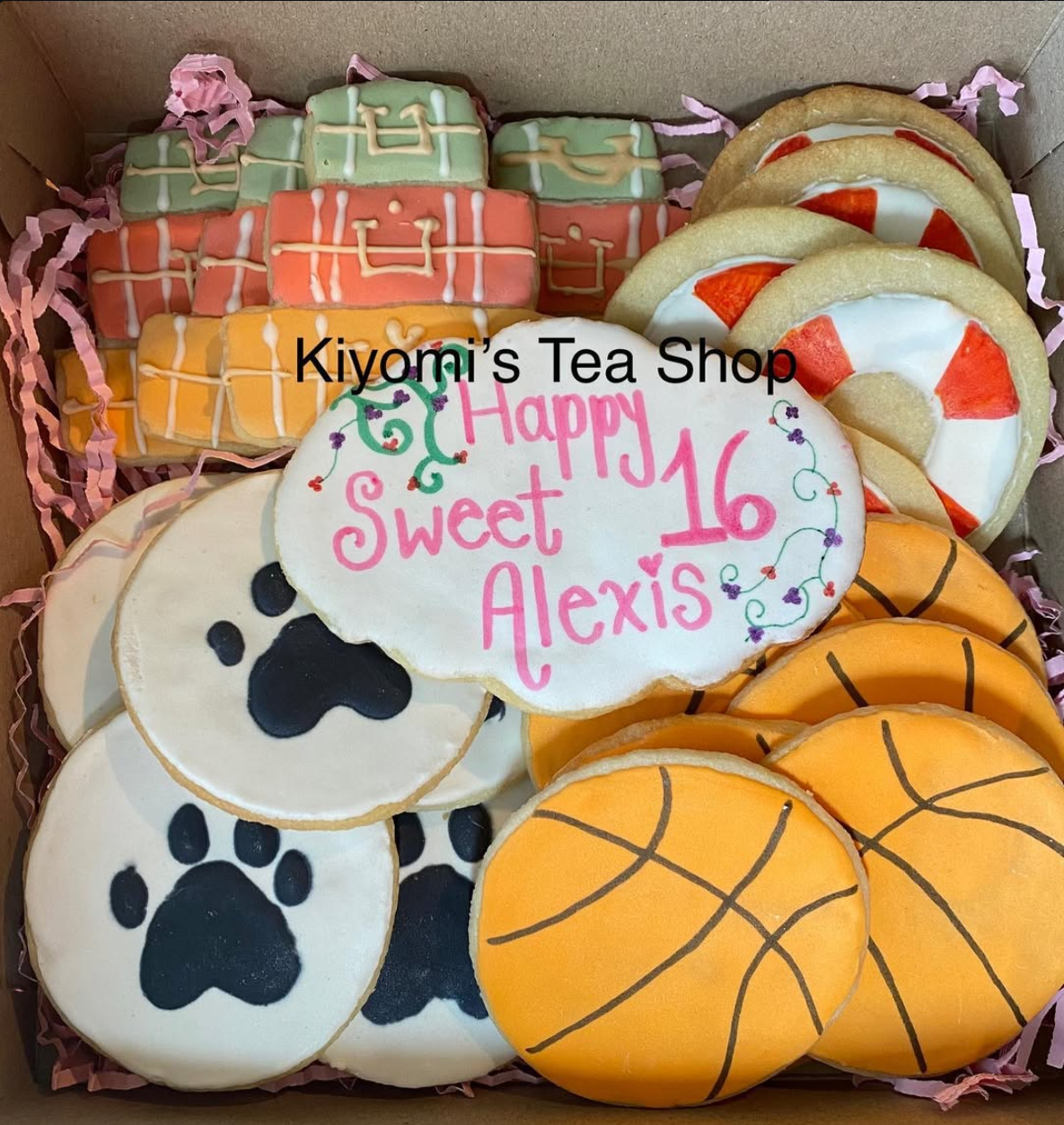 Sweet 16 Sugar Cookies