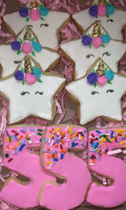Unicorn Sugar Cookies