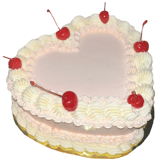 Vintage Heart Cake