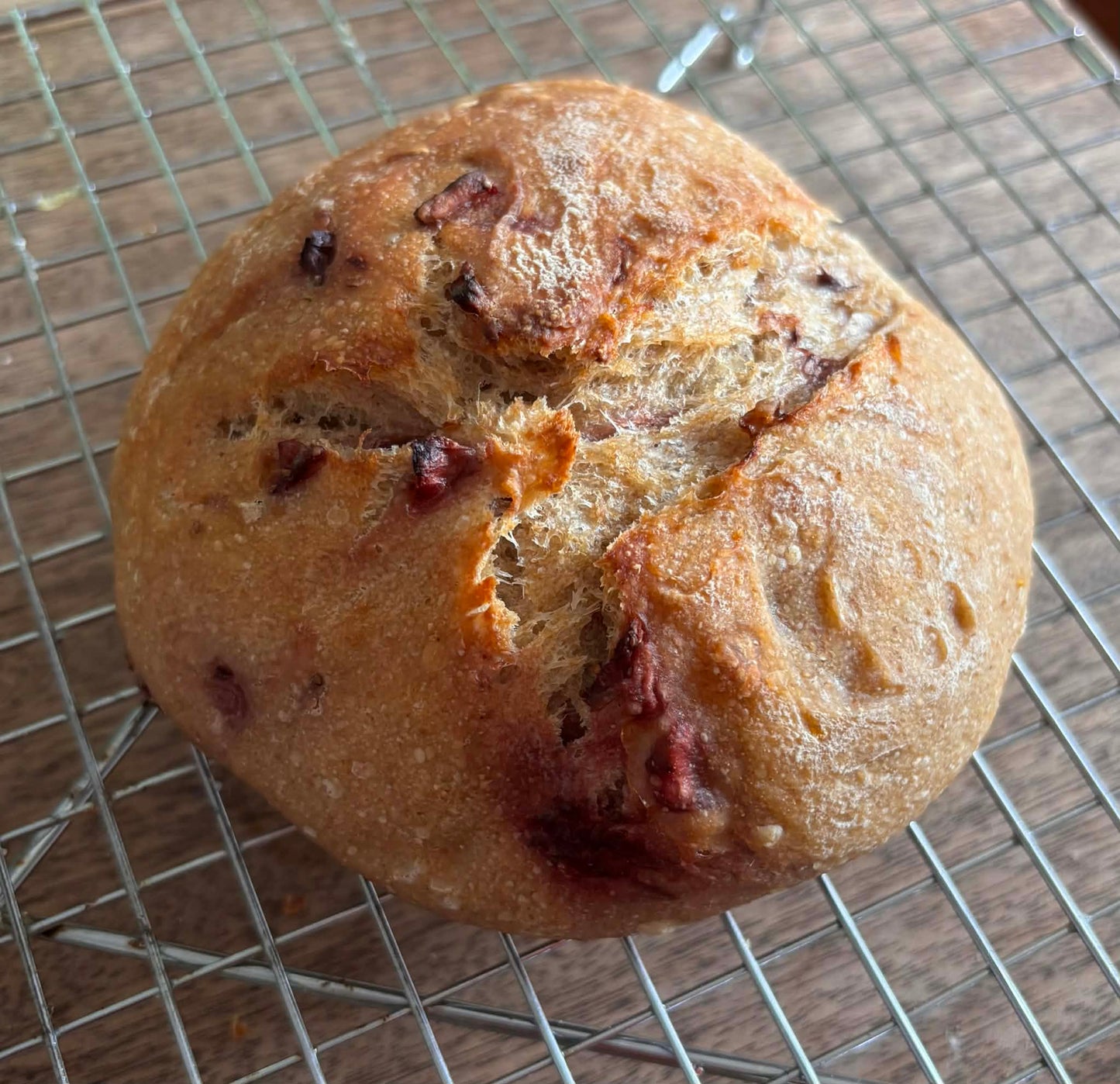 Cranberry-Orange Sourdough Loaf